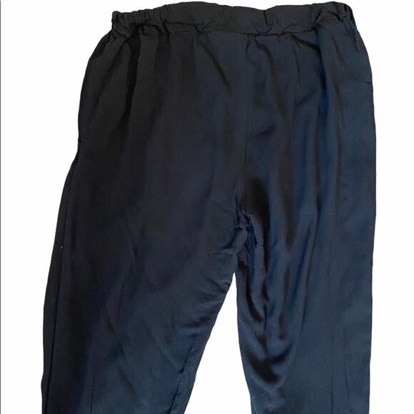 STREETWEAR SOCIETY Black High Waist Paperbag Pant - Picture 5 of 8